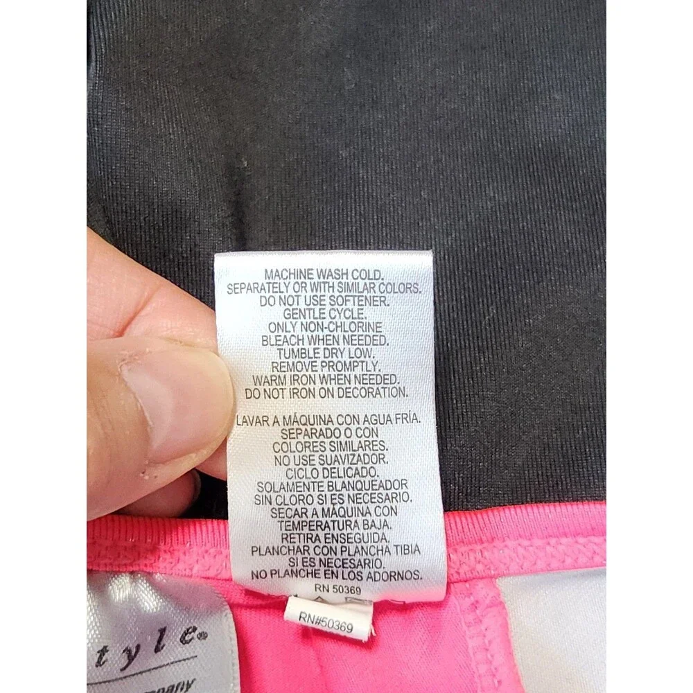 Freestyle by Danskin girls dance gymnastics leotard size S 6/6X